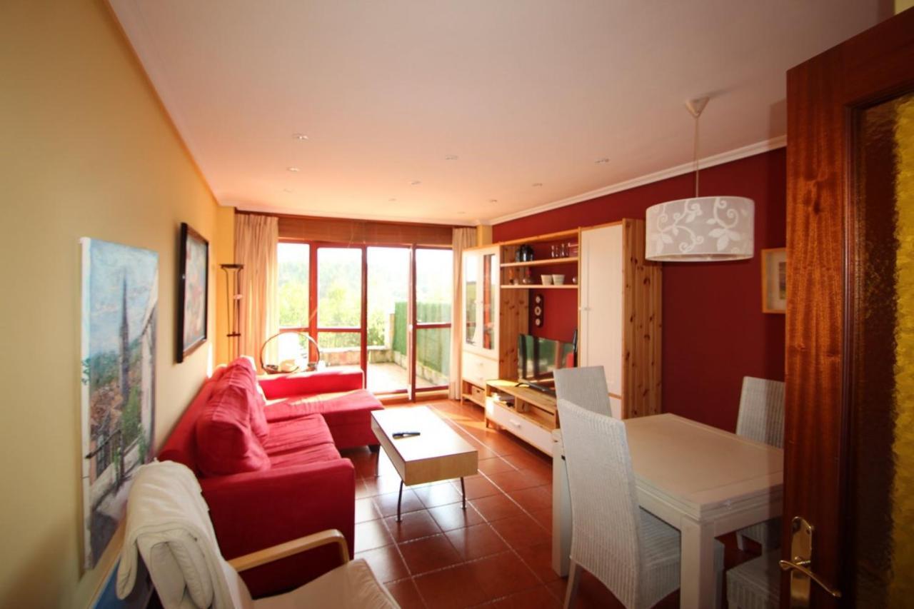 Apartamento En Complejo Residencial Rovacias Comillas Luaran gambar